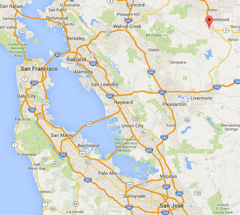 Map of Scrum Master Jobs in Silicon Valley